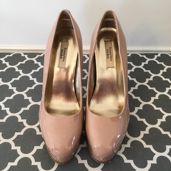 Simply Vera Vera Wang 5” Platform Heels size 8 - Picture 3 of 6